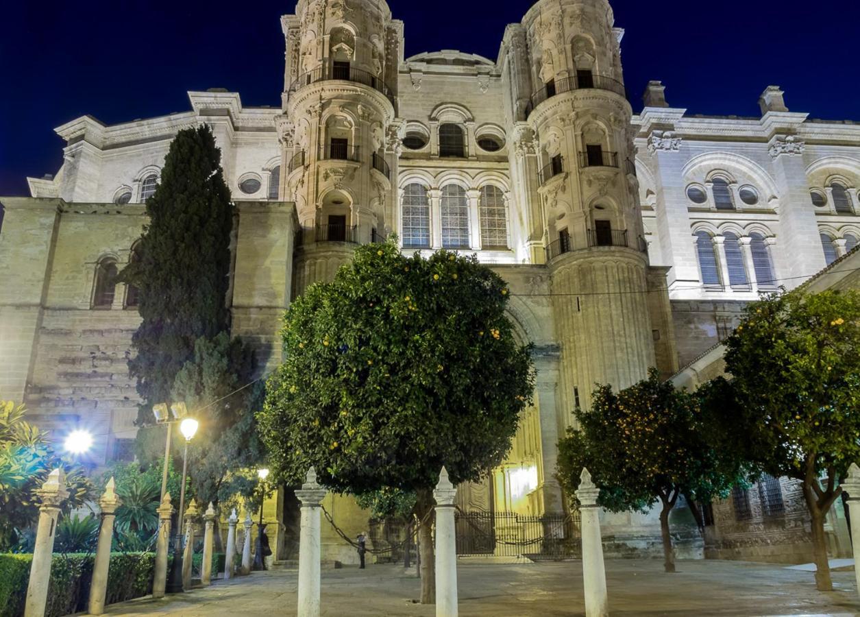 Atico En El Centro Historico Con Terraza Apartment Malaga Bagian luar foto